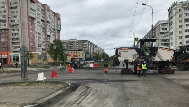 Ремонт улицы Петрова в Йошкар-Оле планируют завершить в июле