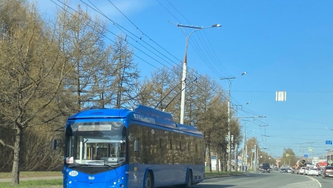 Праздничное шествие внесёт коррективы в движение троллейбусов в Йошкар-Оле