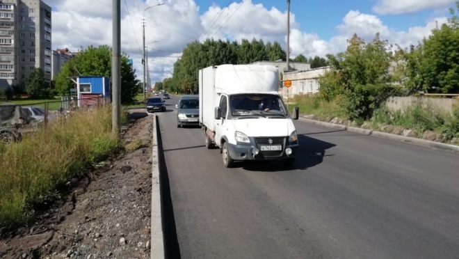 На улице Дружбы в Йошкар-Оле продолжается ремонт