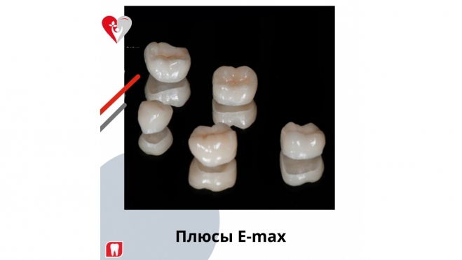 Плюсы E-max