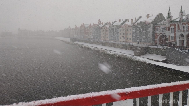 В Марий Эл снег будет идти до конца рабочей недели