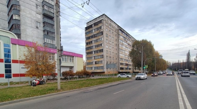 В Йошкар-Оле мотоциклист столкнулся с автомобилем