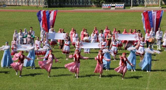 Пеледыш пайрем в п. Медведево