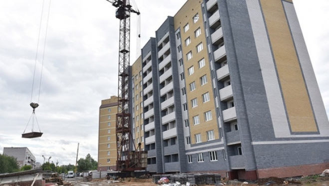 Волжск активно застраивают жильём для переселенцев из аварийного фонда