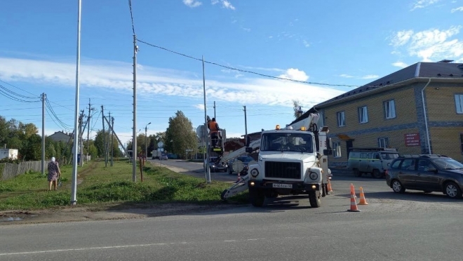 На опасном перекрёстке в селе Семёновка  устанавливают светофор