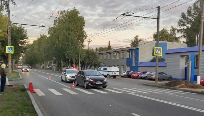 В Йошкар-Оле водитель Hyundai сбил девушку-пешехода