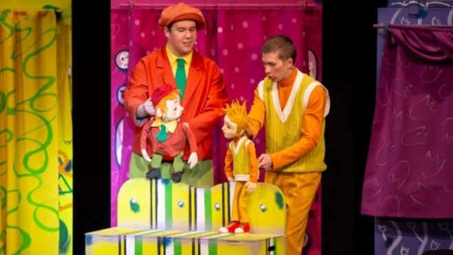 В новом спектакле театра кукол в Йошкар-Оле использовали кукол разных систем