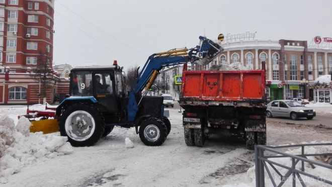 На снежную свалку вывезено больше 11 тысяч кубометров снега