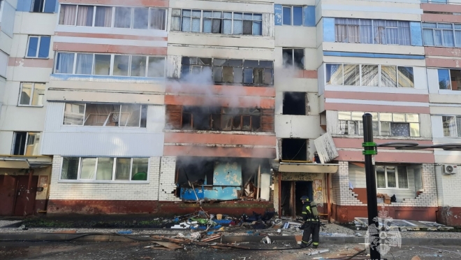 В Нижнекамске сегодня рано утром произошёл взрыв газа в жилом доме