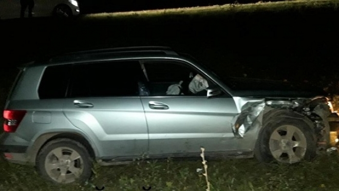 В Параньгинском районе иномарка врезалась в «ВАЗ-2114» и съехала в кювет