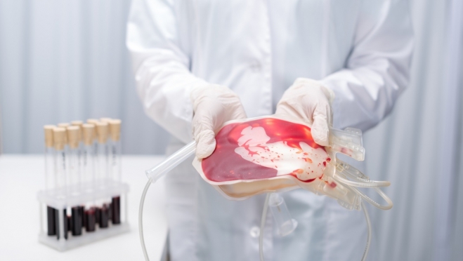 На станции переливания крови ждут доноров крови и плазмы