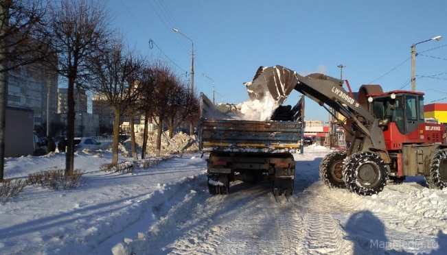 В Медведево из-за уборки снега откорректировали маршрут движения автобуса № 6п