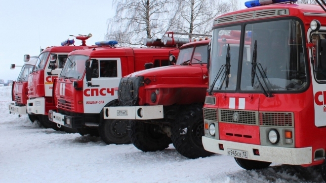 В пожарах в Марий Эл на прошлой неделе два человека получили травмы