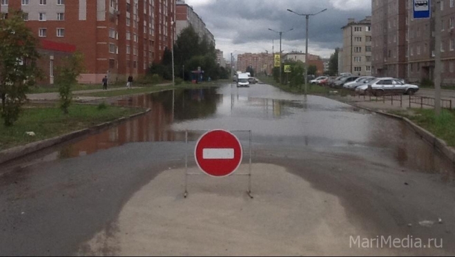 В Йошкар-Оле по улице Чернякова ограничено движение