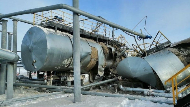 На нефтяном предприятии Татарстана произошёл взрыв