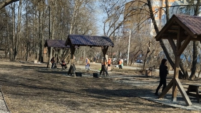 В Йошкар-Оле навели порядок в парках и скверах
