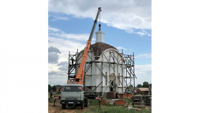 На часовню в Волжском районе установят купол и крест