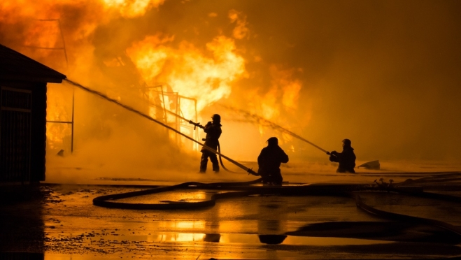 В Марий Эл на пожаре погиб человек
