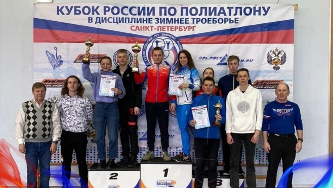 Бронза Кубка России по полиатлону досталась сборной Марий Эл