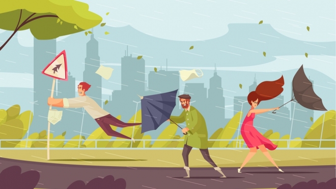 На Марий Эл вновь обрушится сильный ветер