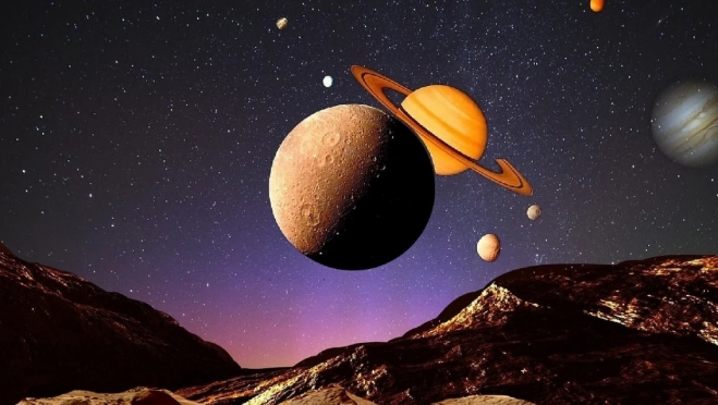 В декабре Юпитер и Сатурн подойдут друг к другу максимально близко