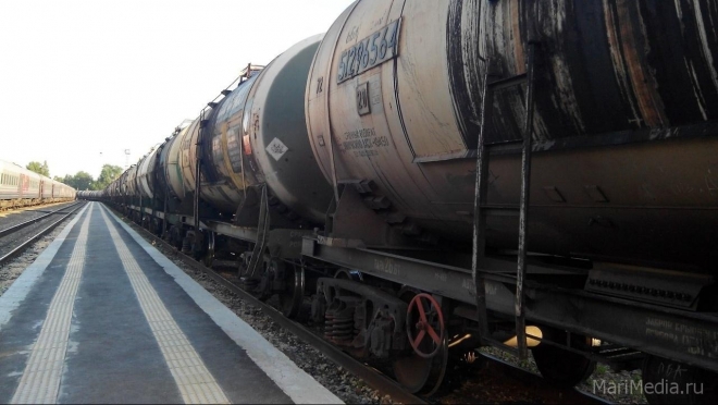В Йошкар-Оле появился противоразмывный поезд