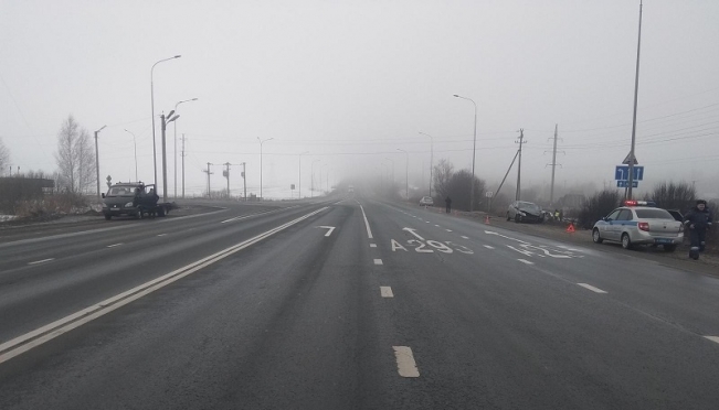 На Казанском тракте столкнулись две иномарки