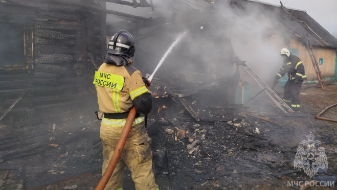 В Марий Эл за прошедшие сутки пожарные выезжали на четыре пожара