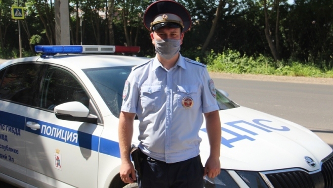 В Йошкар-Оле госавтоинспектор задержал похитителя