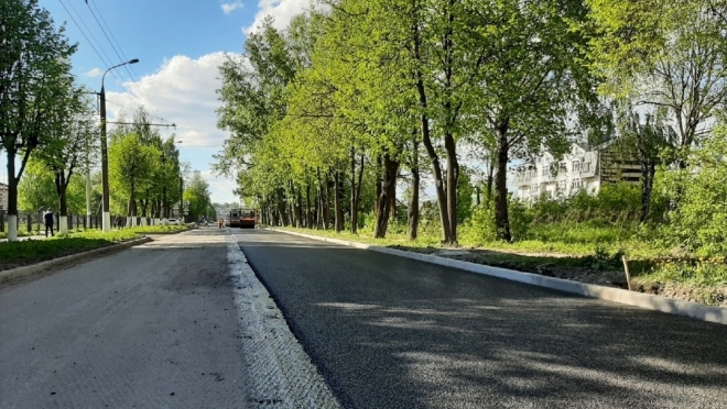 В Йошкар-Оле ремонтируют дороги к школам и детским садам