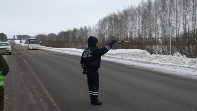 На автодороге «Кокшайск — Красногорский» перевернулась иномарка