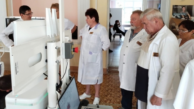 В больницу медицинской реабилитации в Кичиере поступил дорогой тренажёр