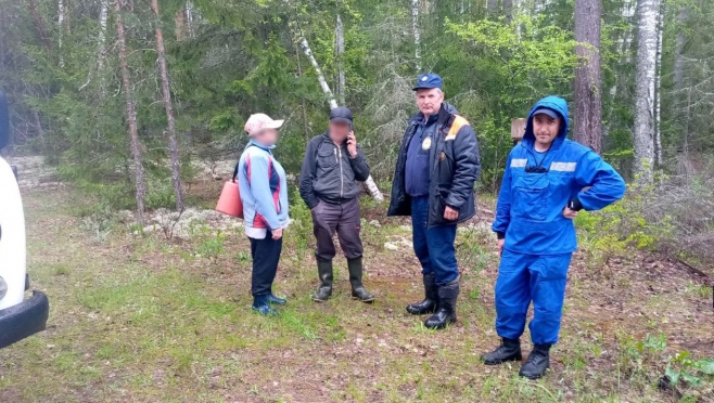 На озере Оланга в Звениговском районе заплутали два пенсионера