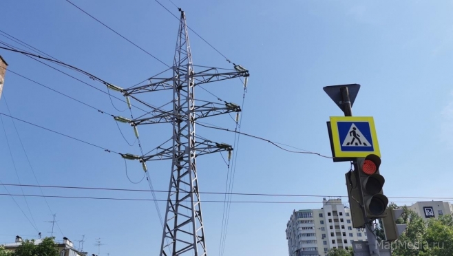 В Йошкар-Оле произошло аварийное отключение электричества