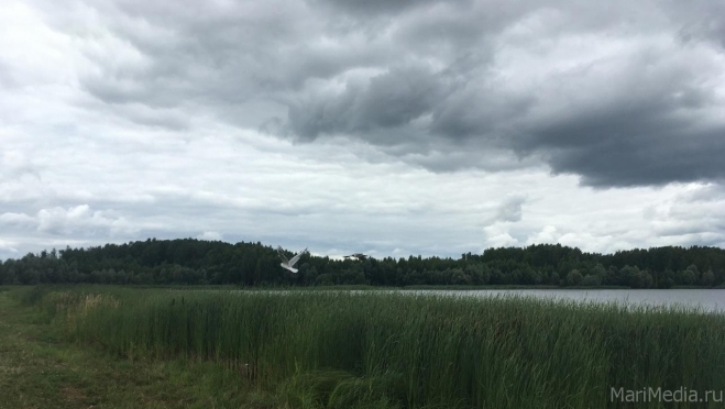 К Марий Эл приближается гроза