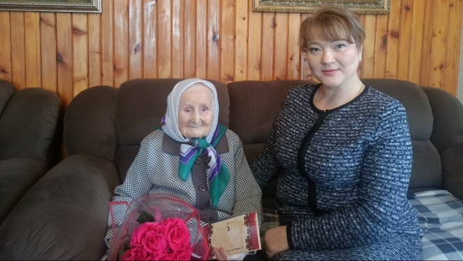 Долгожительница Мари-Турекского района отметила 103-й день рождения
