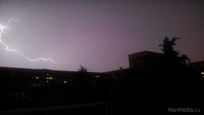 В Марий Эл обещают усиление ветра, ливень с грозами