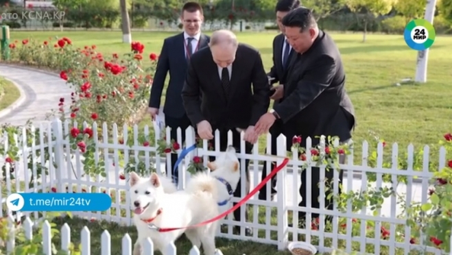 Путину подарили национальное достояние Кореи