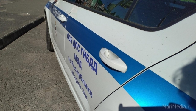 В Медведевском районе водитель Renault сбил пешехода и скрылся