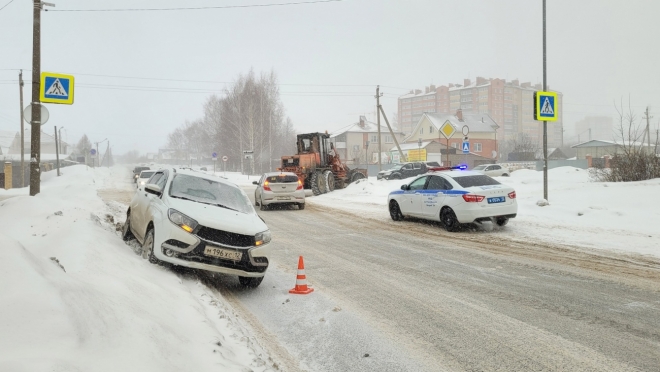В Йошкар-Оле на пешеходном переходе сбили женщину