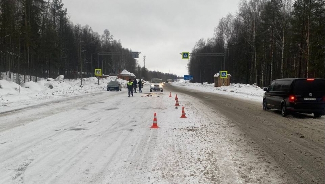 Рано утром в Марий Эл на автодороге «Вятка» насмерть сбили мужчину