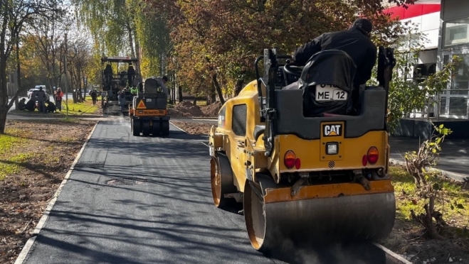 Антон Трудинов рассказал, какие тротуары отремонтировали в Йошкар-Оле в этом году