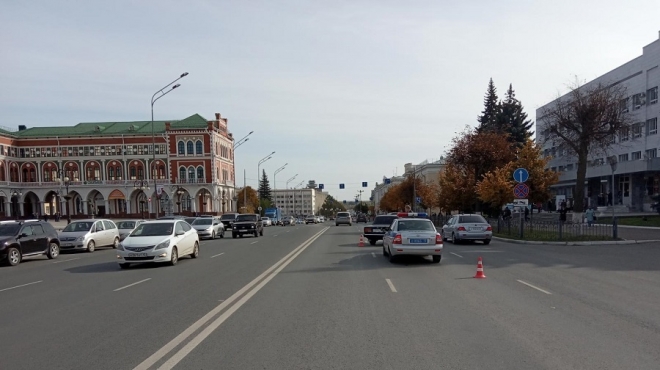 У мэрии Йошкар-Олы сбили женщину