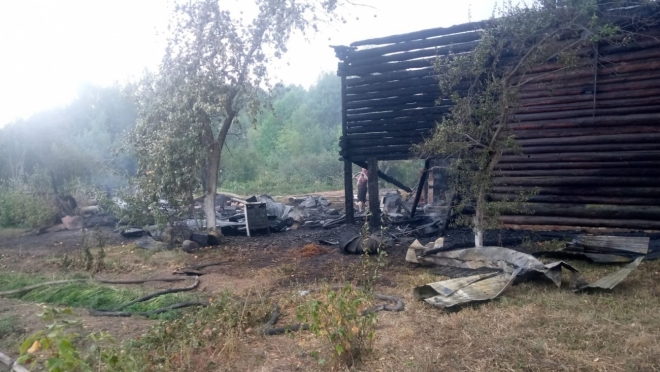 За неделю в Марий Эл сгорели четыре строения и две техники