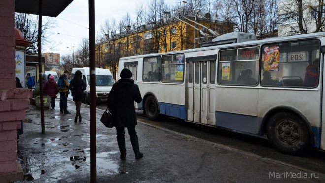 В Йошкар-Оле временно изменён маршрут троллейбусов № м2 и № 7