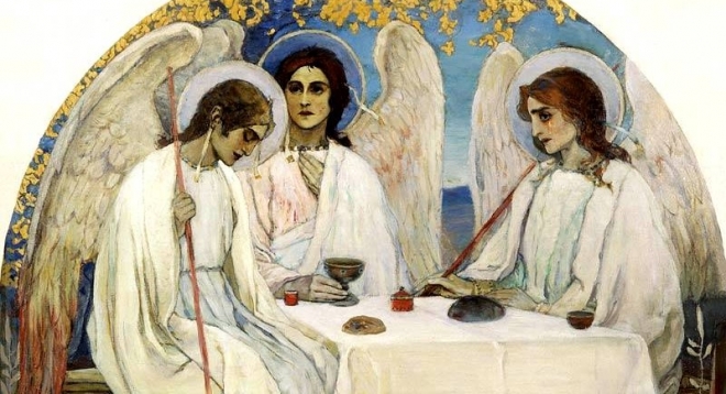 Христианские сюжеты в русской живописи