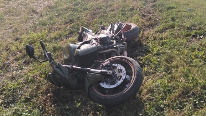На автодороге «Йошкар-Ола – Уржум» в ДТП попал 34-летний мотоциклист