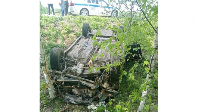 В Советском районе на «ВАЗ-2112» опрокинулся 61-летний водитель