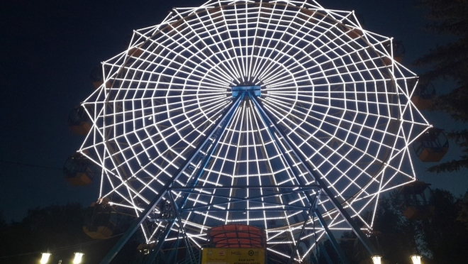 У «Колеса обозрения» в Йошкар-Оле появится динамическая подсветка