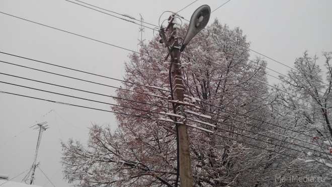 В Оршанском районе произошло аварийное отключение электроэнергии